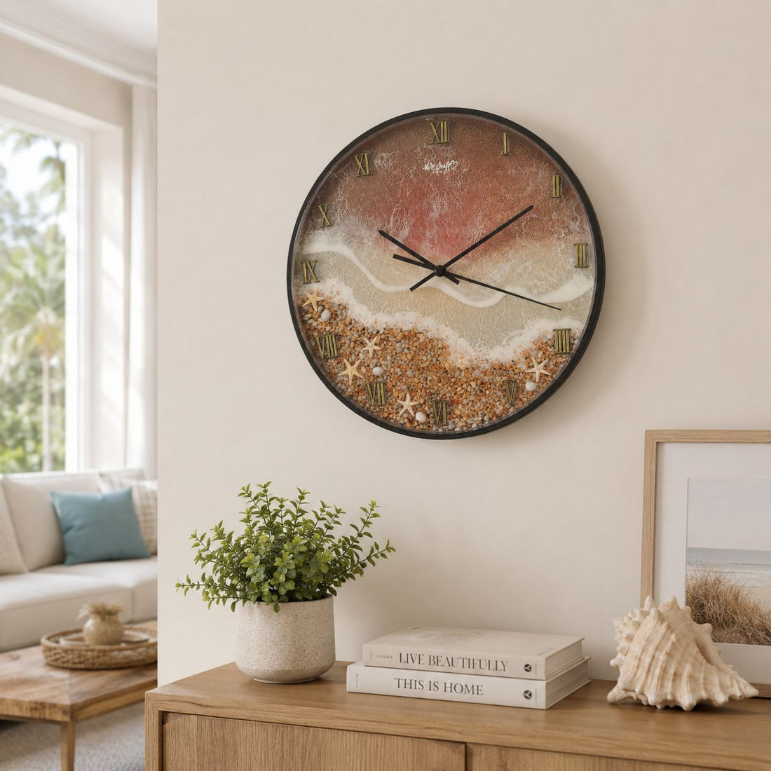 Natural Atmosphere Wall Clock!